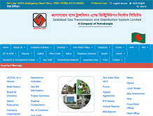 Tablet Screenshot of jalalabadgas.org.bd